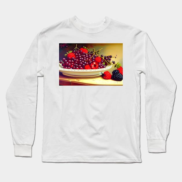 Berries Long Sleeve T-Shirt by Annka47